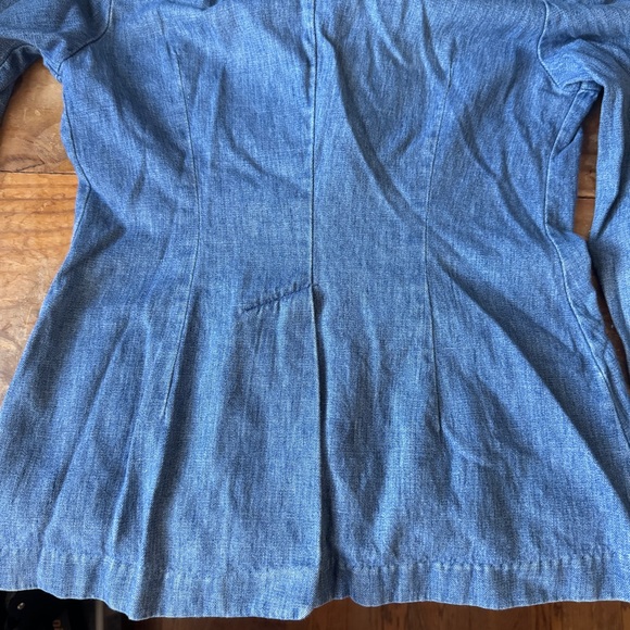 LEVI'S 70s Vintage Denim Jean Jacket Size 10 - Picture 6 of 6